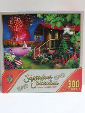 Signature Collection Summer Celebration 300 Piece Puzzle - NWT - Master Pieces